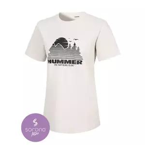 [하프클럽/험머]험머 여성 H5 스포츠 아웃도어 소로나 기능성 반팔티셔츠 베이지