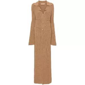 AMUSE 아고스 니트 맥시 가디건 코트 AMR2422 TP430768511