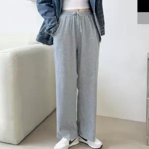 ONM 여성 빅사이즈 1P 플리츠 골지 밴딩바지