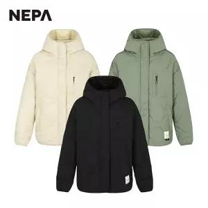 네파 여성 써모 퍼프 후디 퀼팅 간절기 패딩 자켓 7J60961