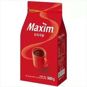 맥심 오리지날 리필커피 500g//2개구매시 1000원DCX넉넉한 유통기한