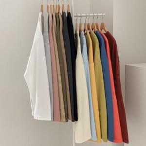 [시크릿라벨]  [15컬러/남여공용] 오버핏 긴팔 티셔츠