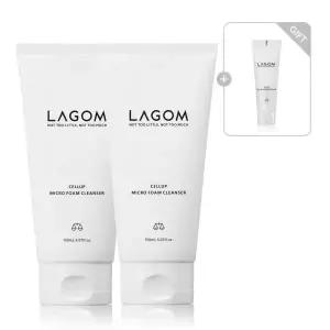 [라곰](강남점)마이크로 폼 클렌저 150mL 듀오 세트 (+젤 투 워터 클렌저 30mL 증정)