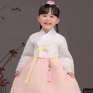 [보리보리/더예한복]QT60001-우아봄이 여아한복 아동한복