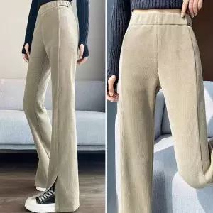 ONM 부츠컷 밑트임 골덴바지 하이웨스트 봄가을 캐주얼룩