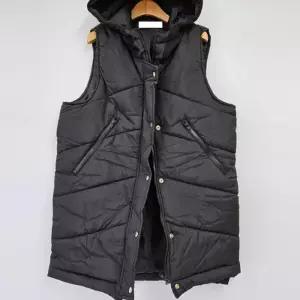 빅사이즈 412 니드후드집업패딩조끼 DBNT600