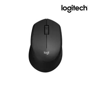 [국내정품] 국내정품 로지텍코리아 M331 무소음 무선 마우스 블랙 무소음클릭 국내AS/KH