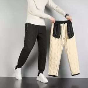 ONM 남자 융털 윈터 기모바지 조거팬츠 따뜻 솜 겨울 방한