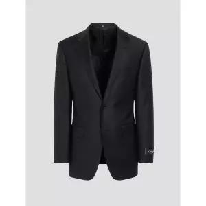 [갤럭시] 울 솔리드 슬림핏 수트 재킷  차콜 그레이 (GA5101X044)