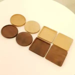 우드 티코스터 원목 나무 컵받침대 컵코스터