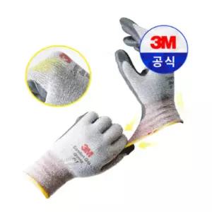 3M 컴포트그립 핏(FIT) 정밀 작업 장갑 그레이 블랙