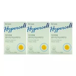 닥터린 하이퍼셀 알티지 오메가3 1202mg x 30캡슐 x 3박스