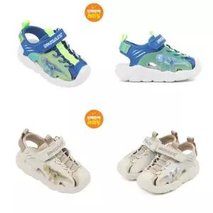 [다이노솔즈](타임스퀘어점패션관) 25SS 반짝반짝 빛나는 티 렉스 워터프런트 샌들 DNKCF2TSWF11 (13...