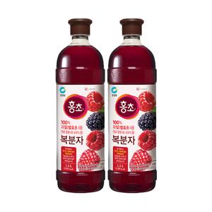 청정원 홍초 복분자 (기능성)1.5L, 2개