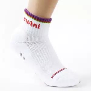 고품질 여자 러닝 양말 삼선 쿠션 두꺼운 여름 운동 (WFHNA2S)