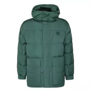 메종 키츠네 폭스 패치 후드 패디드 코트 LM02204WQ4016 P399BOTTLEGREEN TP934823936