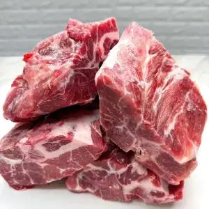 살 많은 돼지 목뼈 1kg x 1팩 미국산