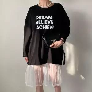 빅사이즈 502 플로끈나시망사원피스 DRAT747