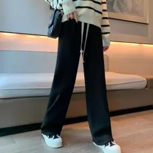 ONM 데일리 코듀로이 기모 스웨이드 여자 밴딩 팬츠