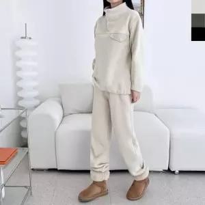 ONM 여자 빅사이즈 소프트 후리스 트레이닝세트 데일리