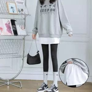 ONM LW 이너 밴딩 스커트 페이크 레깅스 허리밴딩 치마