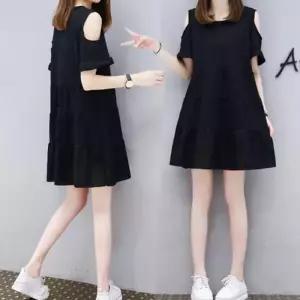 ONM 여름 빅사이즈여성 스판 100사이즈 쉬폰 슬림 임산부