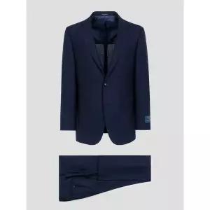 [갤럭시] [Prestige] 울 솔리드 레귤러핏 수트 세트  네이비 (PS00134718R)