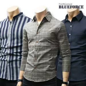 봄신상 체크남방/솔리드 데님 청/남자옷/긴팔 반팔 스판셔츠