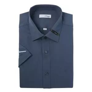 [듀퐁]남성 슬림핏 스트레치 반팔 와이셔츠 (SE5MM21HS307SDY)_s