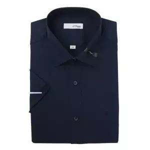 [듀퐁]남성 슬림핏 스트레치 반팔 남방 와이셔츠 (SE5MM21HS307_s