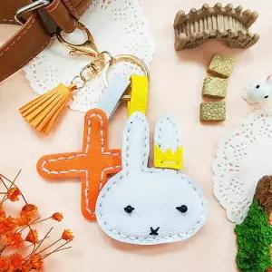 삼광문구 가죽 토끼 열쇠고리 만들기 1인세트 색상 선택1