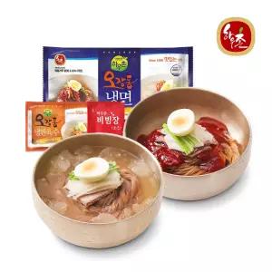 교동 하우촌 오장동냉면 반반냉면 10인분(물 5인분+비빔 5인분)