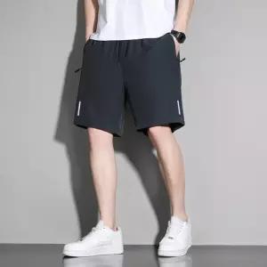 시원한 반바지 5부 남성 쿨링 여름 아이스 츄리닝 스판 여성 운동 잠옷 골프 스포츠