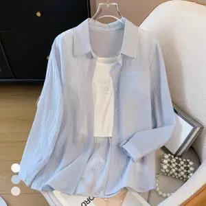 KARRA 링클드라이셔츠+나시SET_A4M1654