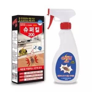 제트파워 슈퍼킬 200ml 해충 박멸 차단 퇴치약 바퀴벌레 개미 지네