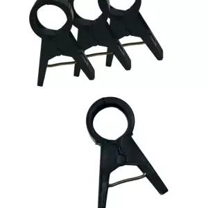 HIT 고추집게 호박집게 오이줄기고정 (중)100개 포도