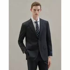 [갤럭시] [GX] 울 솔리드 슬림핏 수트 재킷 - 네이비 (GA5701X01R)