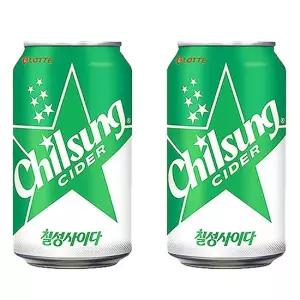 롯데 칠성사이다 355ml x 24캔