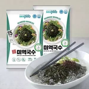 [NS홈쇼핑][해미푸드] 참 미역국수 180g 10봉(비빔소스5개 + 메밀소스5개)..[35545252]