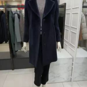 수리알파카 테일러드카라 코트