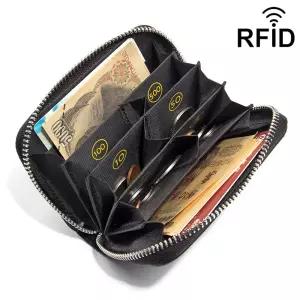 글라움베어 RFID차단 일본여행지갑 엔화 동전 소가죽