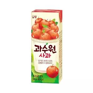 [NS홈쇼핑]과수원 사과 190ml x 48개[35138136]