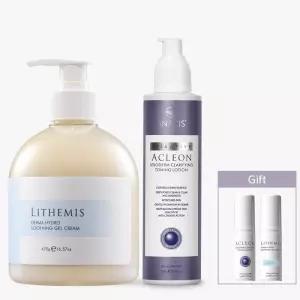 아클레온 청소년 초등학생 좁쌀 여드름 스킨 로션 화장품 2종 세트