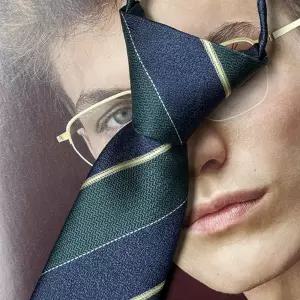 크리스티안 파본 SANTIAGO 고급 남성 자동 넥타이 7CM/면접용/패션/결혼식/학생/신사용/유니폼/캐주얼