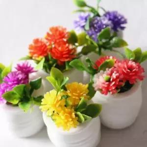 납골당 조화 미니 화분 봉안당 추모 꽃 장식 인테리어 5p