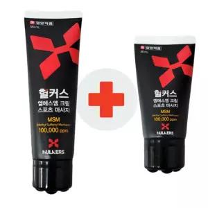 일양약품 헐커스MSM스포츠마사지 세트 크림+크림, 120+50ml, 1개