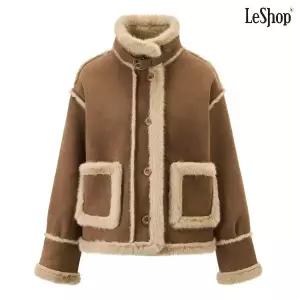 [르샵]시어링 양털 데일리 무스탕 자켓 (DP4JK028A)