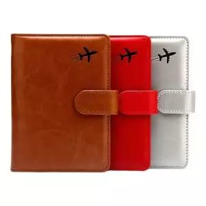 해외여행 여권 RFID 손상방지 가죽 여권지갑 WCC874F