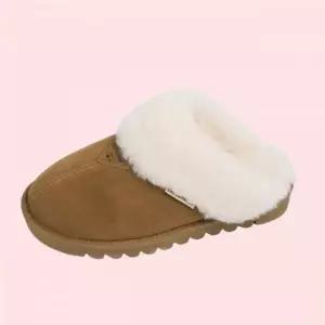 베어파우 BEARPAW 양털슬리퍼 슬라이드 신발 ELARA 히코리 K2906002QD 4271053