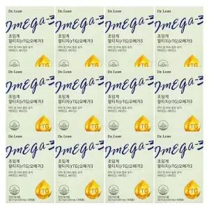 닥터린 초임계 알티지 오메가3 1025mg 30캡슐 12개/mjc